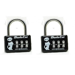 2 X 3 digits password resetting combination lock padlock r jr international - 1