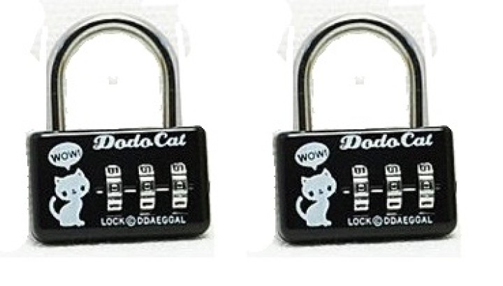 2 X Aadenas zahlenschlösser 25mm 3-stellige codenummer schließung öffnen einer gesicherten dodocat aihua jr international - 1