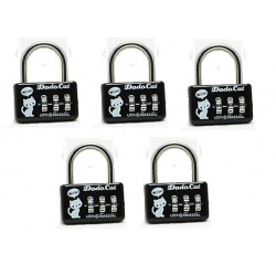 5 X 3 digits password resetting combination lock padlock r jr international - 1