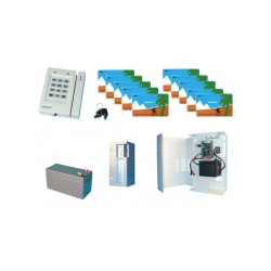 Acces control pack entry exit with 1 self activated electronic card reader access control pack access control kit access control