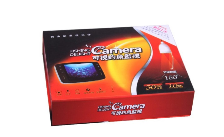 Underwater fishing camera, hd 600tvl video camera, 7inch monitor with 15m cable jr international - 5