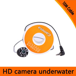 Underwater fishing camera, hd 600tvl video camera, 7inch monitor with 15m cable jr international - 6