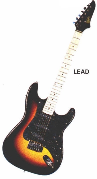Guitarra electrica lead g902ae guitarra electrica intrumento musical electrico altai - 1