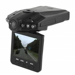 HD DVR 2.5 'LCD-Bildschirm 6 IR LED Nachtsicht-720P Styling Video Auto-Kamera-Recorder DVR Veicular Dashcam Video Registrator jr