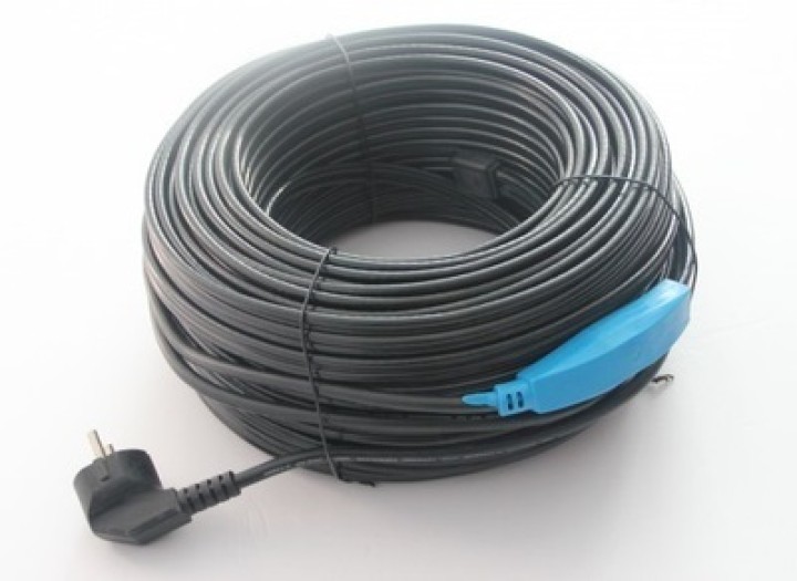Antifreeze electric heating cable cord 36m shpt-36m pipe frost protection with water hose thermostat jr international - 1