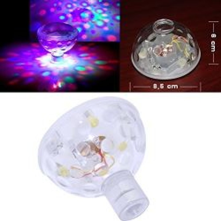 Underwater Floating LED AquaGlow Light Show per all'aperto Stagno Piscina Spa Hot Tub Disco jr international - 1