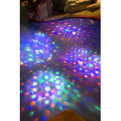 Unterwasser-Schwimmende LED AquaGlow Light Show für Outdoor Teich Pool Spa Whirlpool Disco jr international - 8
