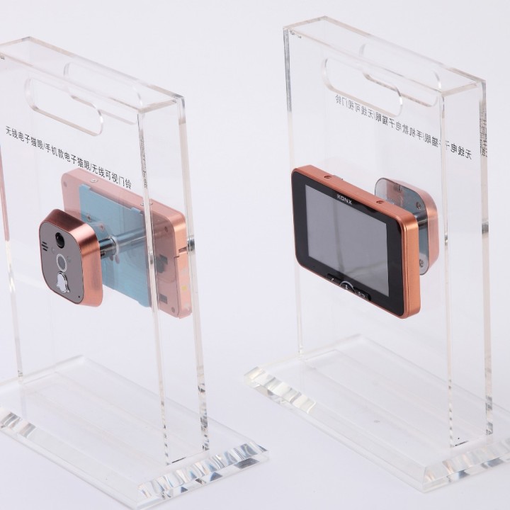 GSM Peepholeprojektor Sicherheitstürklingel mit Monitor Augenlochkamera jr international - 4