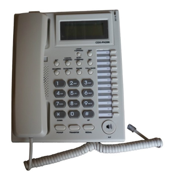 Office TK-Phone Modell: PH-206 Schreiben Sie mit Telecom TK-Anlage kompatibel. jr international - 6