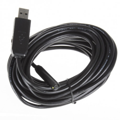 10m usb camera video inspection endoscope tube pipe unblocking color led  waterproof ip66