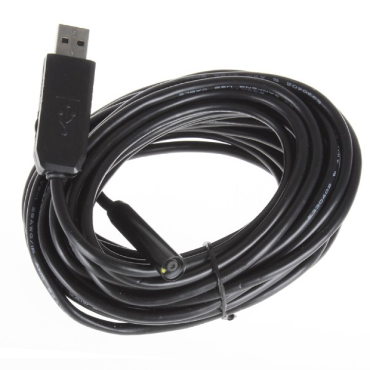 10m usb video cámara de inspección endoscopio tubo de color del tubo de desbloqueo llevó impermeable ip66 jr international - 1