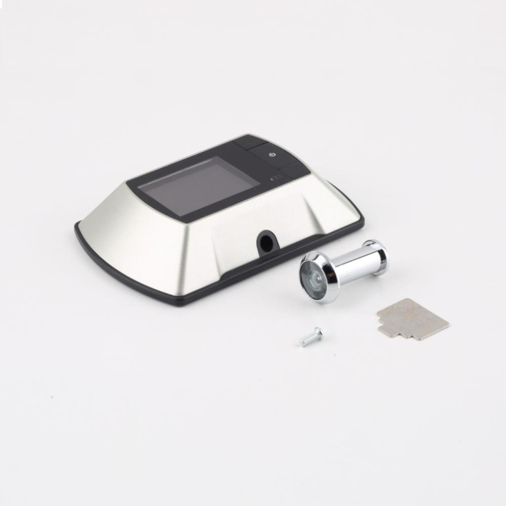 2.4 Door Viewer Peephole Doorbell Camera DVR Night Vision 120 Degree 3X ZOOM jr international - 5