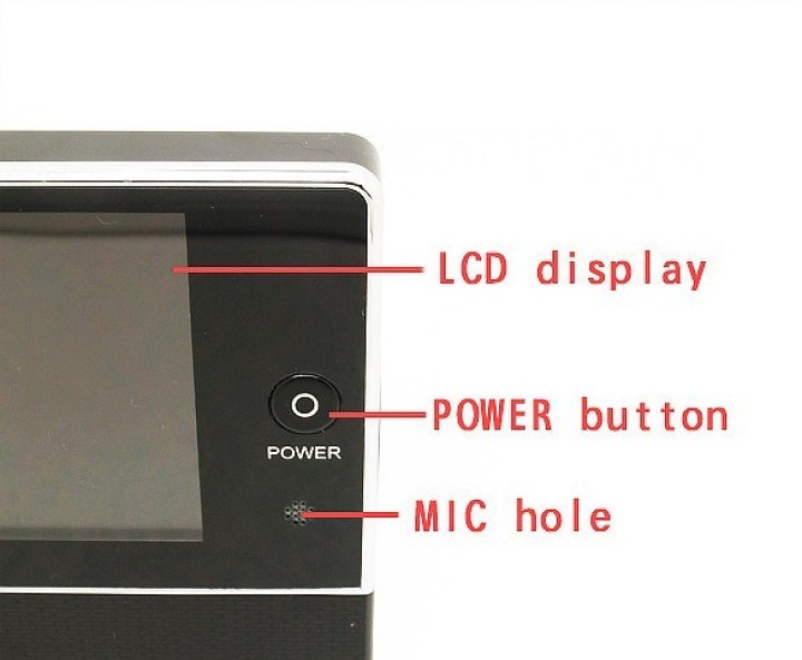 Tür-Projektor-3,5-Zoll-LCD-Bildschirm zu Hause Digital-Tür-Projektor Telefonanlage Türklingel Access Control jr international - 