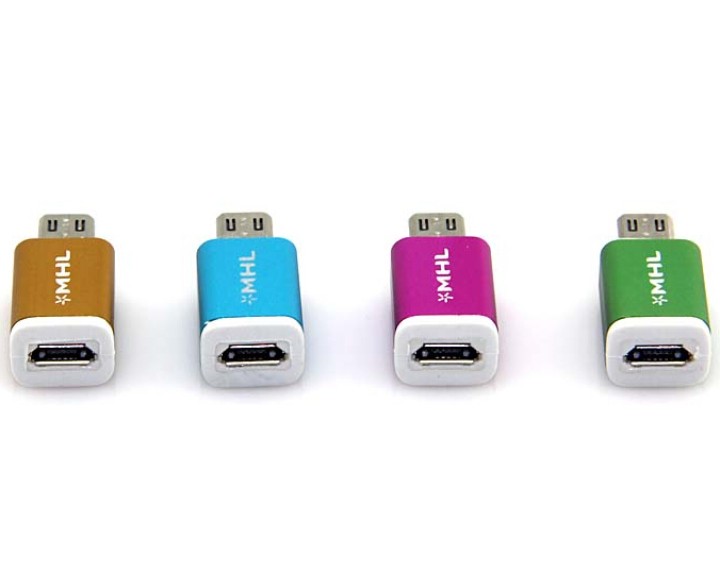 Micro-USB-Stecker auf HDMI Buchse Adapter MHL 11pins für Samsung-Galaxie S3 / S4 / S5-N7100 jr international - 1