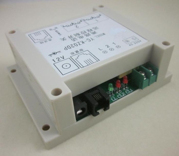 AC 220 V 2-Wege-Telefon-Telefon-Linie Remote Control Access-10 AMP Relaiskarte wechseln jr international - 2