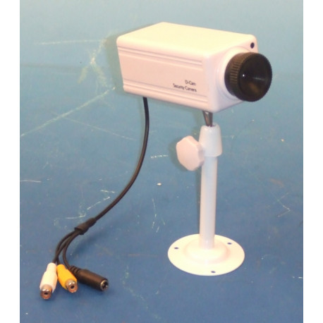 Telecamera audio videosorveglianza b / w bianco e nero 9v + supporto per monitor m12s1 jr international - 1