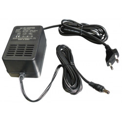 Adaptador electrico con clavija 220vca 12vcc 1a para monitor video m12wn, m12s velleman - 1