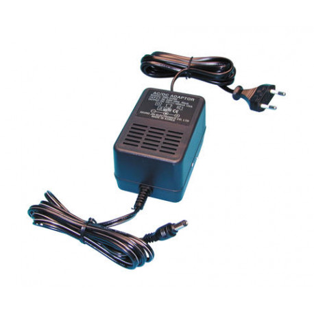 Alimentacion electrica sector 230vca 14vcc 1.6a para monitor video m12w, m12s adaptador electrico con clavija jr international -