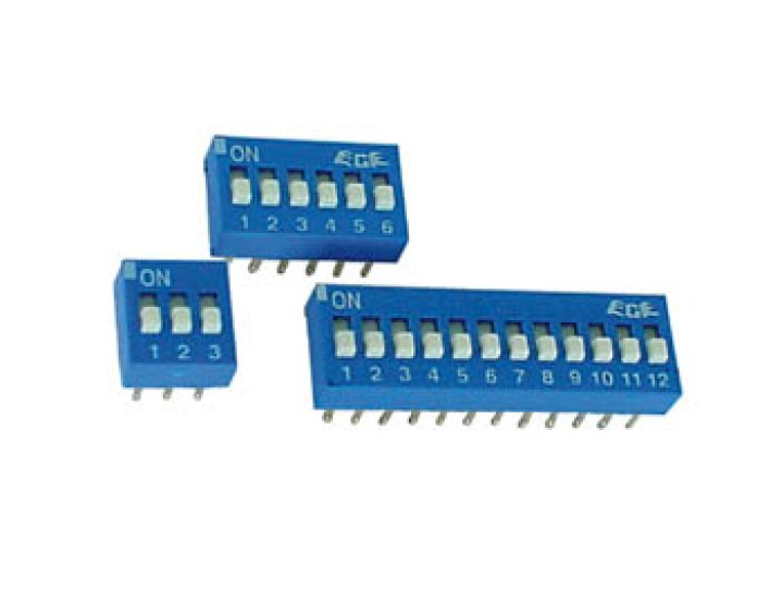 Dip switch mini interruptor de 4 posiciones velleman - 3