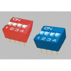 Mini dip switch 4-position switch velleman - 4
