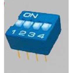 Mini dip switch 4-position switch velleman - 6