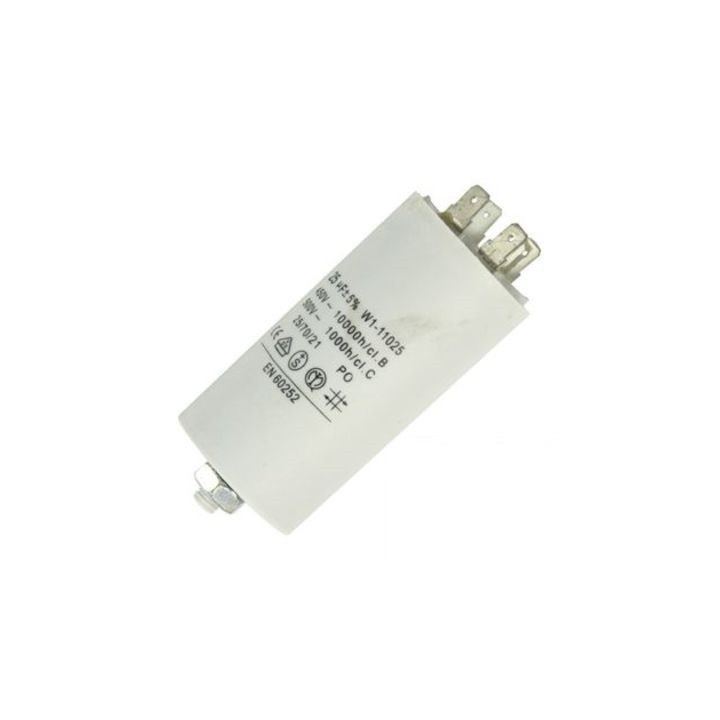 Condensatore 25 mf micro farad 450v 50 60 hz condensatore di avviamento motore universale con capocorda am w1 11025 divers marqu