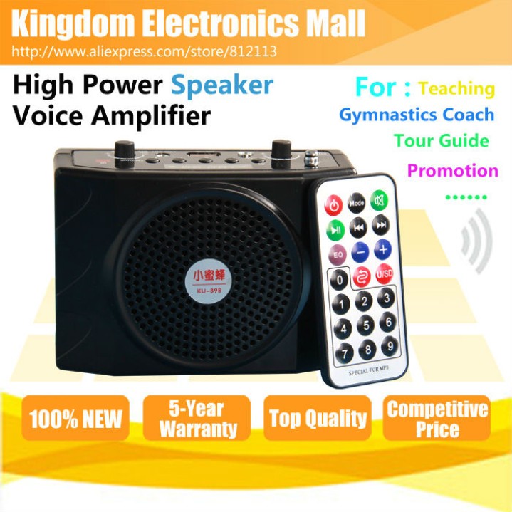 Mini 8 Multi microfono del megafono altoparlante 3 in 1 jr international - 1