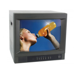 14' colour monitor with 2 video & 2 audio inputs & outputs velleman - 1