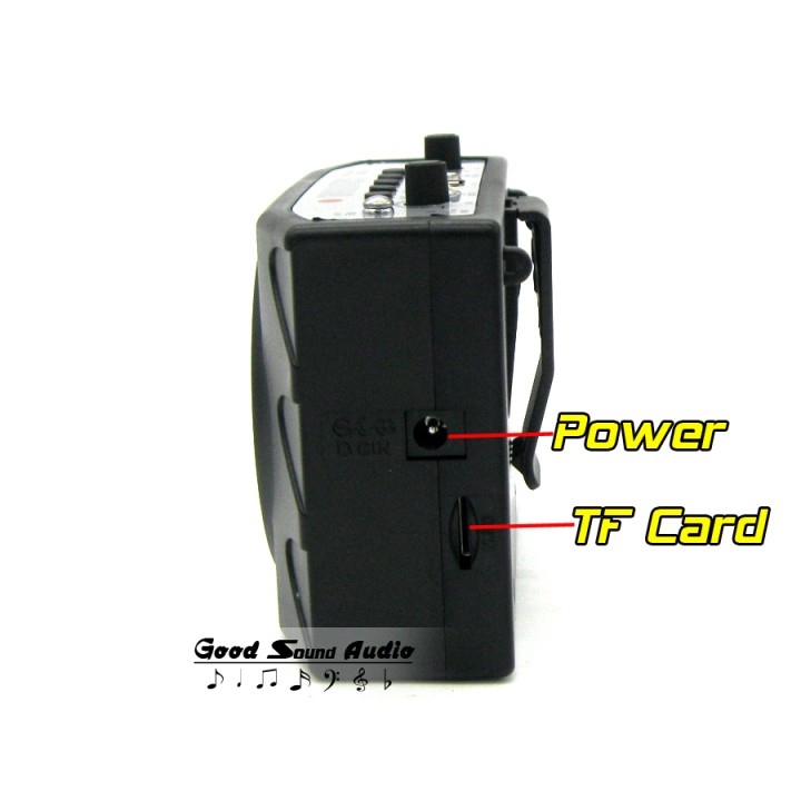 Tragbare Mini-8 Multi-Mikrofon-Megaphon Lautsprecher 3 in 1 jr international - 4