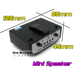 Mini portátil 8 Multi Micrófono megáfono 3 en 1 jr international - 5