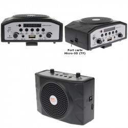 Tragbare Mini-8 Multi-Mikrofon-Megaphon Lautsprecher 3 in 1 jr international - 10
