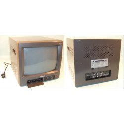 14' colour monitor with 2 video & 2 audio inputs & outputs