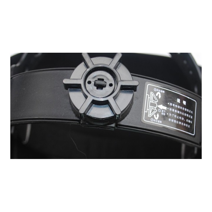 Solar welding mask automatic adjustment balaclava helmet impact resistant welding protection jr international - 3