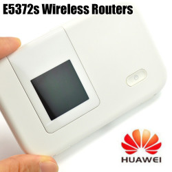 2015 Desbloqueado HUAWEI E5372s - LTE 4G 3G Módem USB Wifi Wireless Mobile Router & Car + 1780mAH Batería tarjeta Micro Apoyo a 