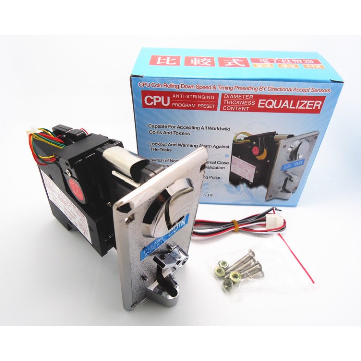 Zinc alloy front plate KAI 638 Advanced CPU Coin Selector Acceptor, suitable for coins and tokens jr international - 10