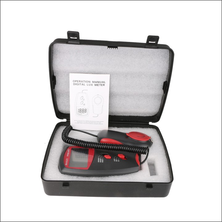Digital Light Meter 100.000 Lux-Meter Prüfvorrichtung-Mess Lumen LCD Photo jr international - 3