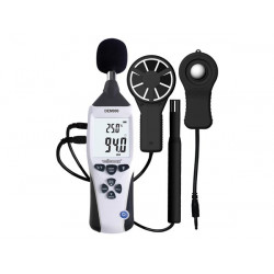 5 in 1 Environment Meter light meter decibel meter thermometer hygrometer anemometer