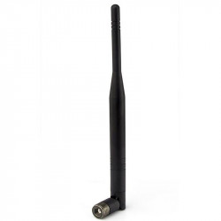 Antena Wifi 5 db 6dBi rp-sma 2.4ghz omnidireccional para el acceso WiFi punto d enrutador jr international - 2
