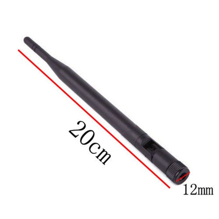 Wifi antenna 5 db 6dBi rp-sma 2.4ghz omni directional for WiFi access point d router jr international - 6