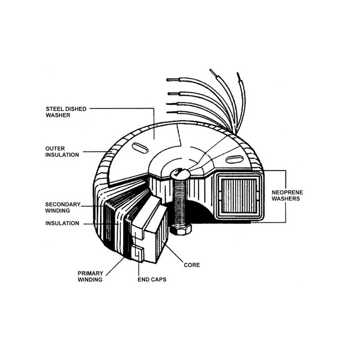 Toroidal power transformer 30VA 2 x 18v 220v / 230v 240v 0.83a 2 x 3018 jr international - 1