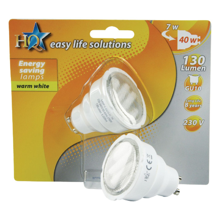 220v bulb economy energy gu10 7w  36w 40w konig - 4