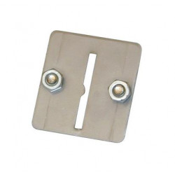 Metal plate 1 slit for coin with 1 slit for coin control systems coin control for automatic gate openers coin control units coin