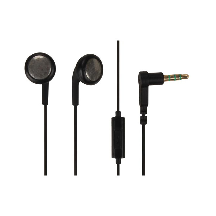 Roxcore black headsets with microphone 3.5mm jack velleman - 1