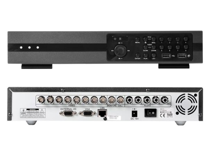 Videograbadora digital h.264 de 8 canales + ethernet + usb + vga velleman - 1