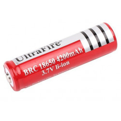 10 batterie ultrafire 3.7v 4200mah 18650 wiederaufladbare li-ionen-3a-taschenlampe tled3wz ultrafire - 7