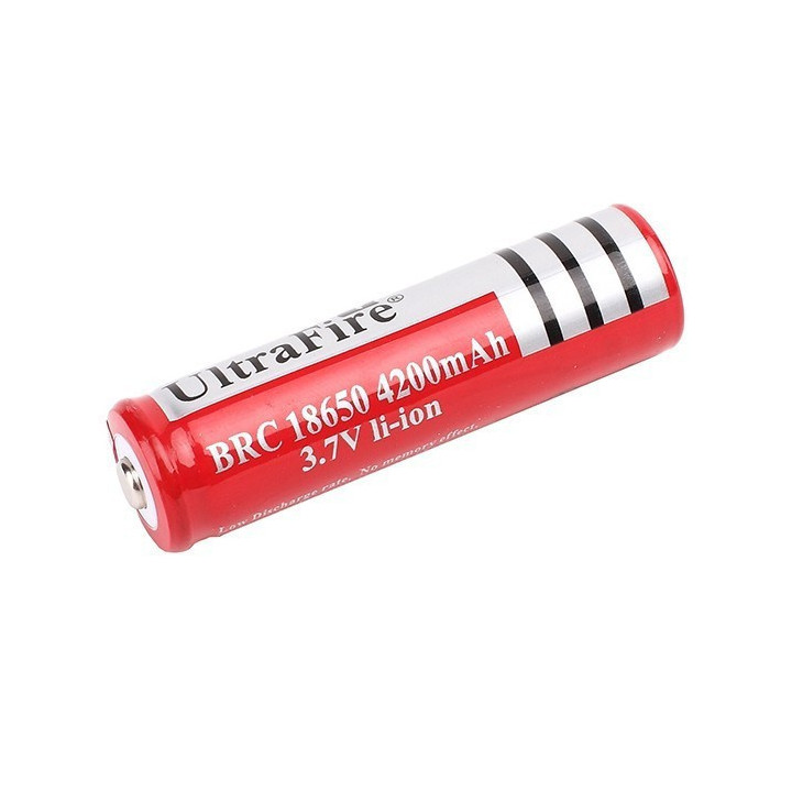 10 battery ultrafire 3.7v 4200mah 18650 rechargeable li-ion 3a flashlight tled3wz ultrafire - 7