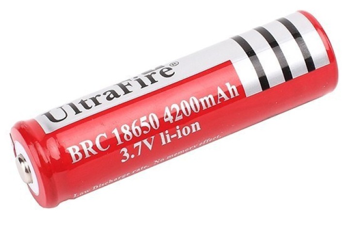 100 batteria ultrafire 3.7v 4200mah 18650 batteria ricaricabile li-ion 3a torcia tled3wz ultrafire - 7