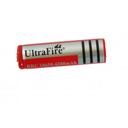 2 batterie ultrafire 3.7v 4200mah 18650 wiederaufladbare li-ionen-3a-taschenlampe tled3wz vivian - 7
