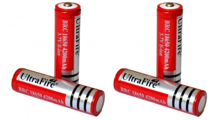 4 batterie ultrafire 3.7v 4200mah 18650 wiederaufladbare li-ionen-3a-taschenlampe tled3wz guang - 11
