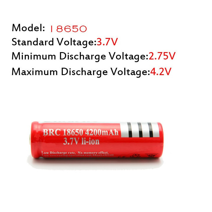 50 batterie ultrafire 3.7v 4200mah 18650 wiederaufladbare li-ionen-3a-taschenlampe tled3wz ultrafire - 2